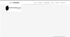 Desktop Screenshot of poydrasproperties.com
